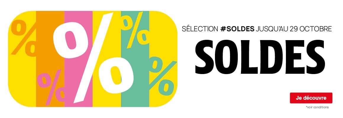 Sélection #Soldes jusqu'au 29 octobre !