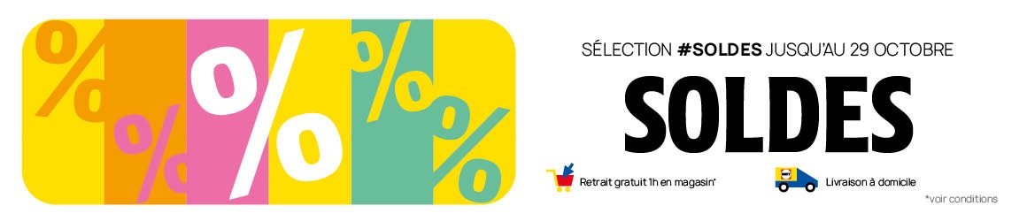 Sélection #Soldes jusqu'au 29 octobre !