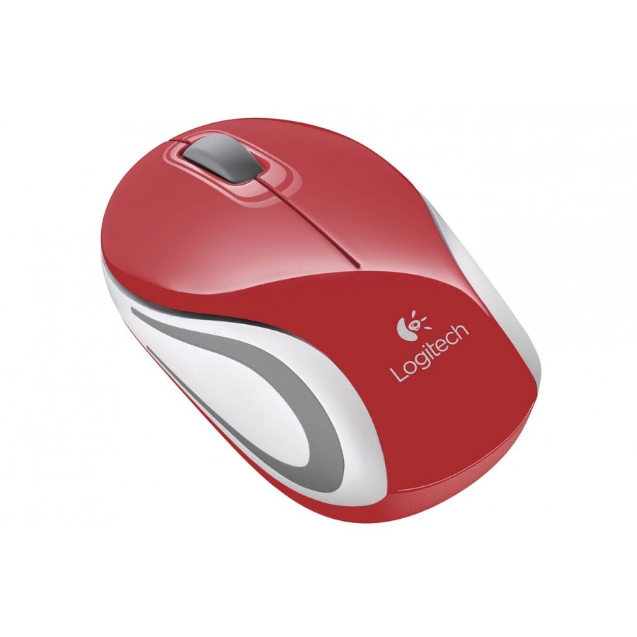 Logitech Wireless Mini Mouse M187 RED n°2