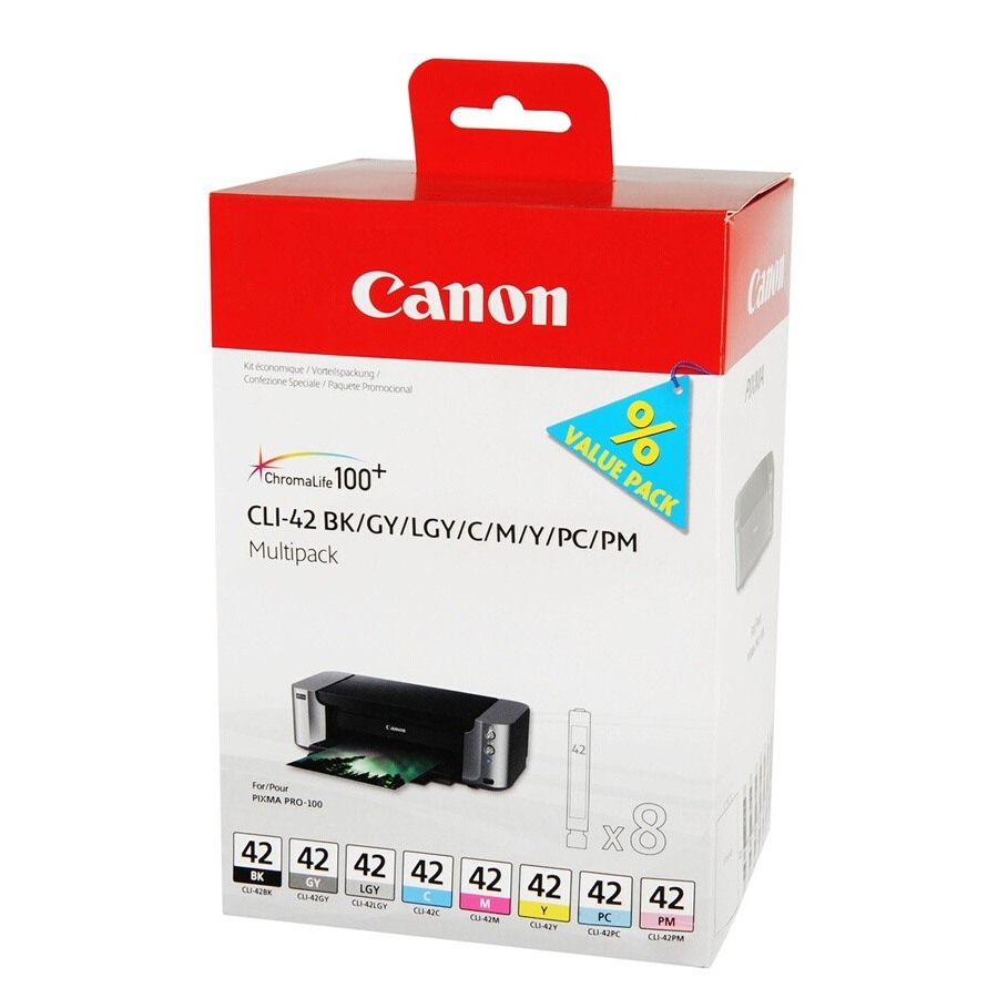 Canon CLI-526 BK/C/M/Y cartouches d'encre multipack, noir, cyan, magenta,  jaune 
