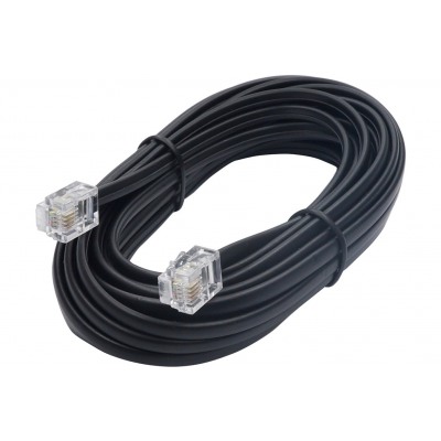 Temium CORDON TELEPHONIQUE 5M RJ11 MALE / RJ11 MALE