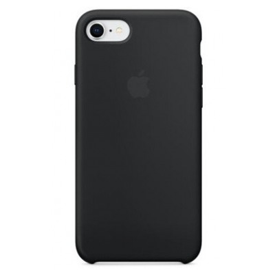 Apple Coque en silicone pour iPhone 8 / 7 - Noir