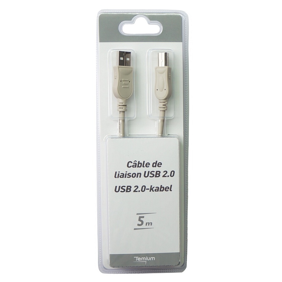 Temium USB 2.0 CABLE 5M n°2