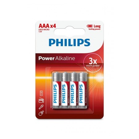Pile Philips Lot de 32 piles Philips AA (4 packs de 4+4) - DARTY Martinique
