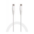 Temium CABLE USB TYPE C 1M BLANC