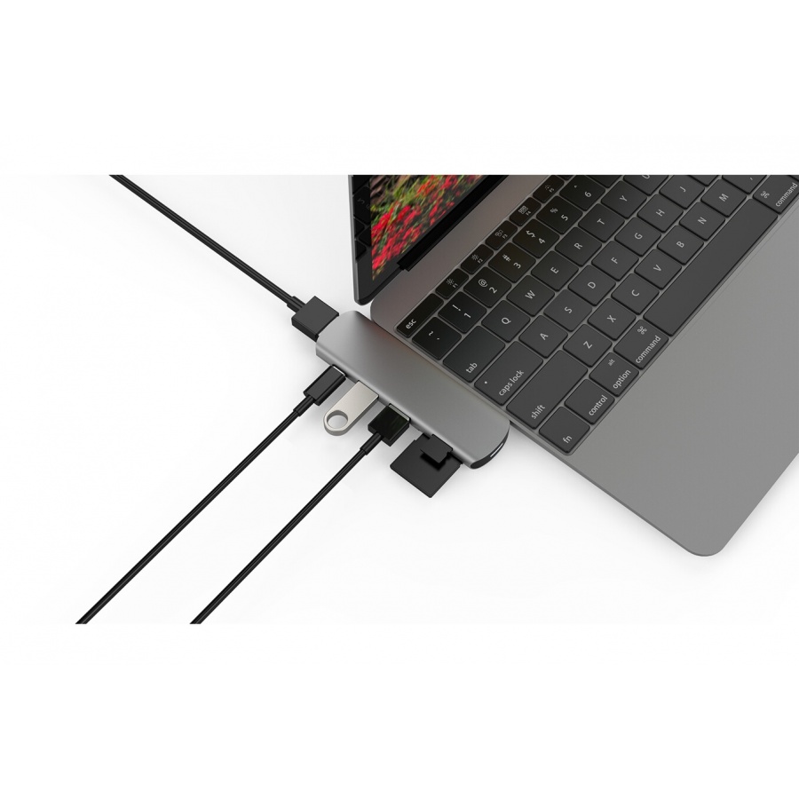 Onearz Mobile Gear Adapt. USB-C vers HDMI, USB-C PD, 1 microSD+SD, audio Space Gray n°2