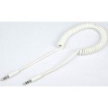 Temium CABLE TWIST AUDIO 1,8M BLANC