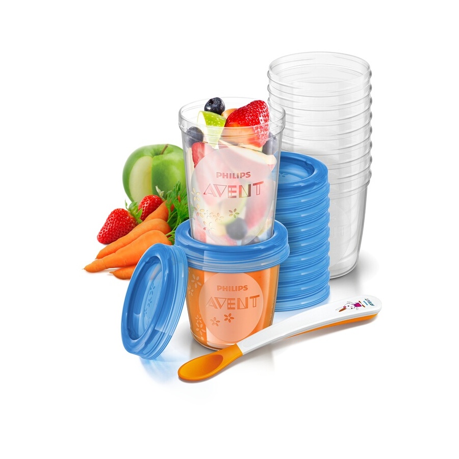 Philips Set 20 pots de conservation SCF721/20 Avent n°2