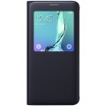 Samsung ETUI S VIEW COVER NOIR POUR GALAXY S6 EDGE +