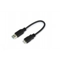 Temium Câble USB vers MICRO USB - 20 CM