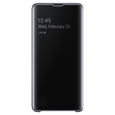 Samsung Clear View Cover pour Samsung Galaxy S10 Noir
