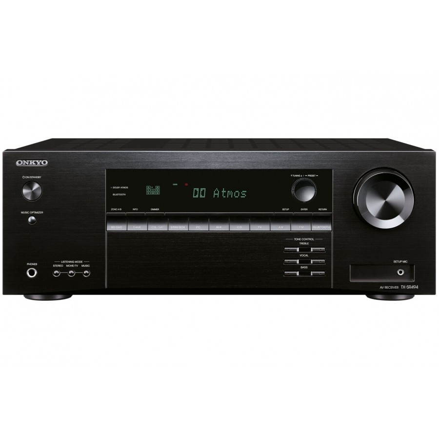 Onkyo TX-SR494-B BLACK n°1