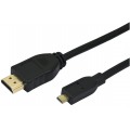 Temium CABLE HDMI VERS MICRO HDMI ETHERNET