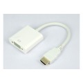 Temium Adaptateur HDMI vers VGA 0,2M Blanc