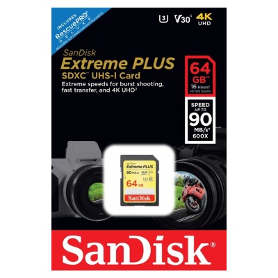 Sandisk SD 64G EXTREME PLUS