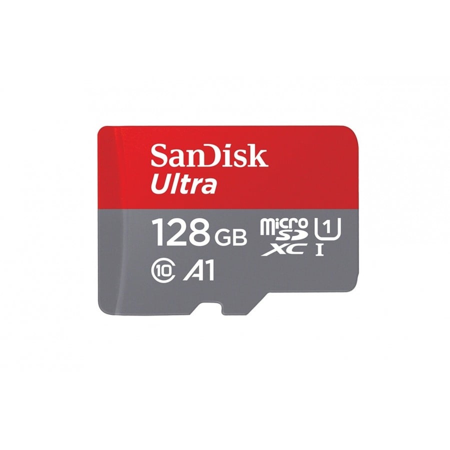 Sandisk SanDisk - Carte mémoire Ultra Android microSDXC 128GB + SD Adapter + Memory Zone App 100MB/s A1 Class 10 UHS-I n°1
