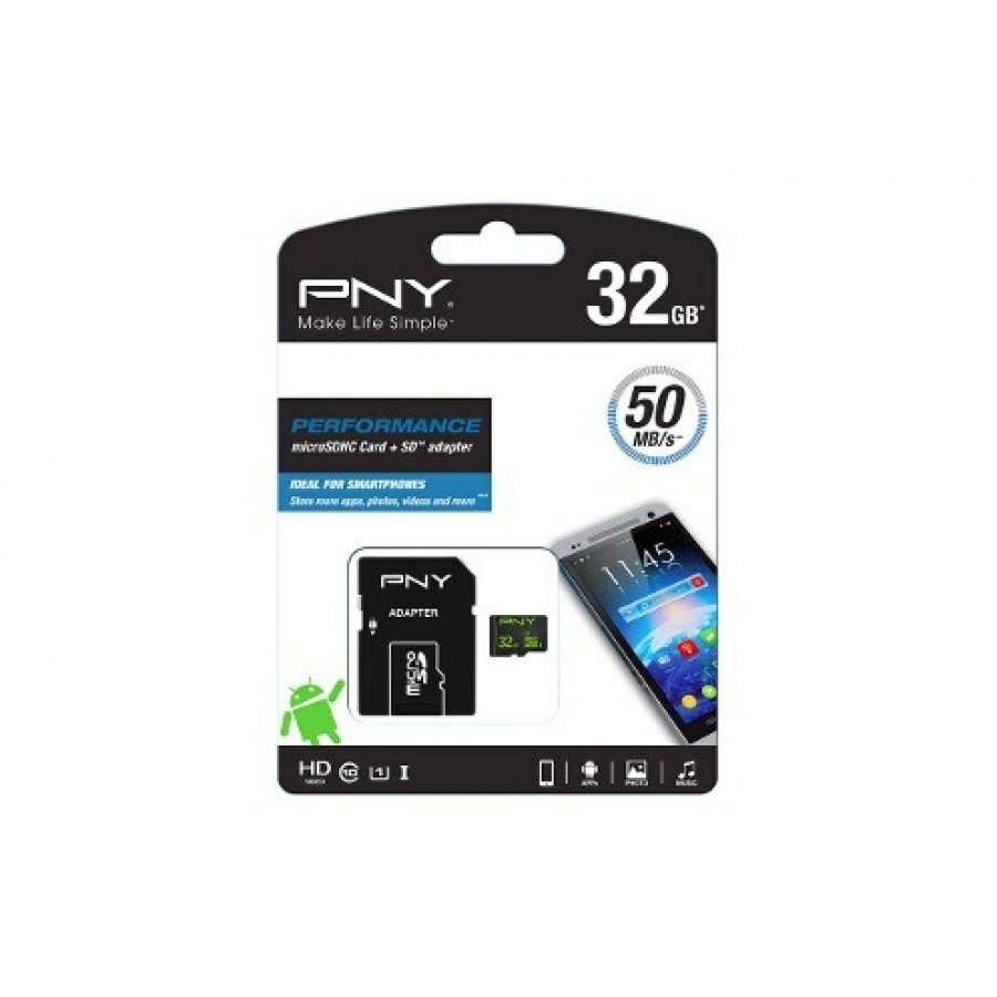 Pny CARTE MEMOIRE MICRO SDHC PERFORMANCE 32GB n°2