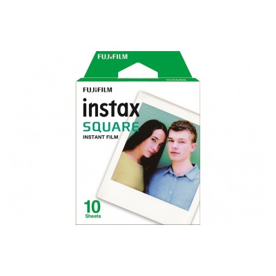 Fuji Papier photo Film pour Instax Square (10 tirages)