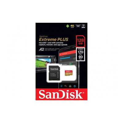 Sandisk Extreme Plus microSDXC 128GB + Rescue Pro Deluxe