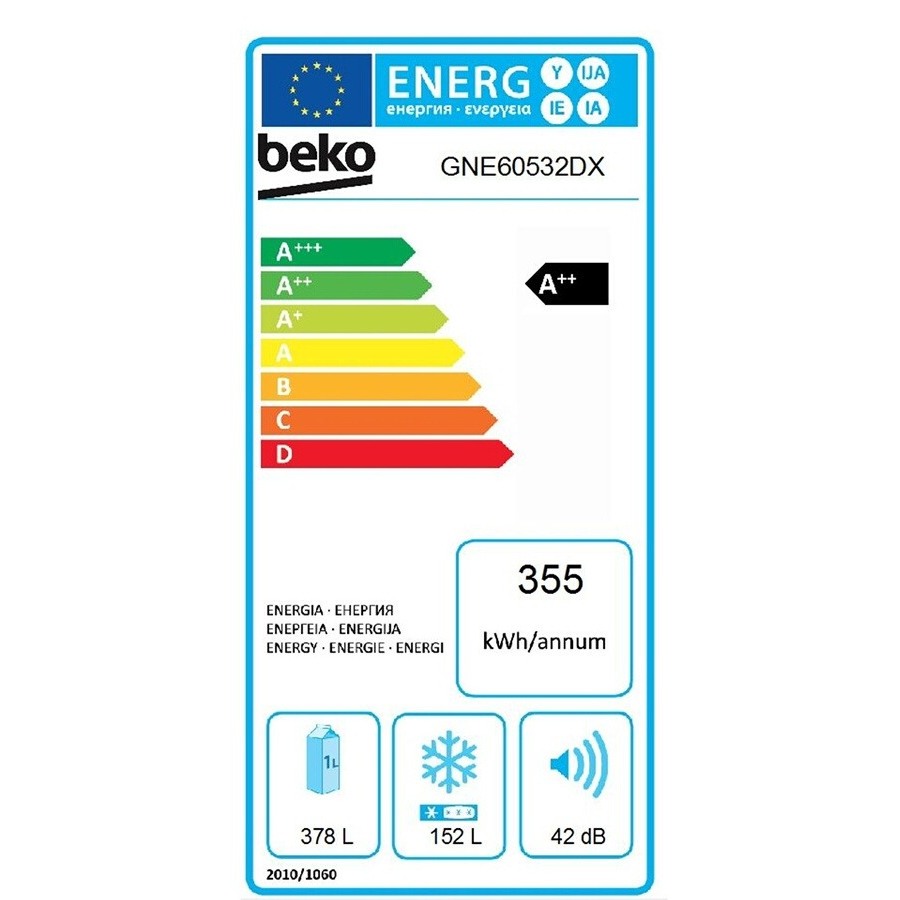 Beko GNE60532DX n°10