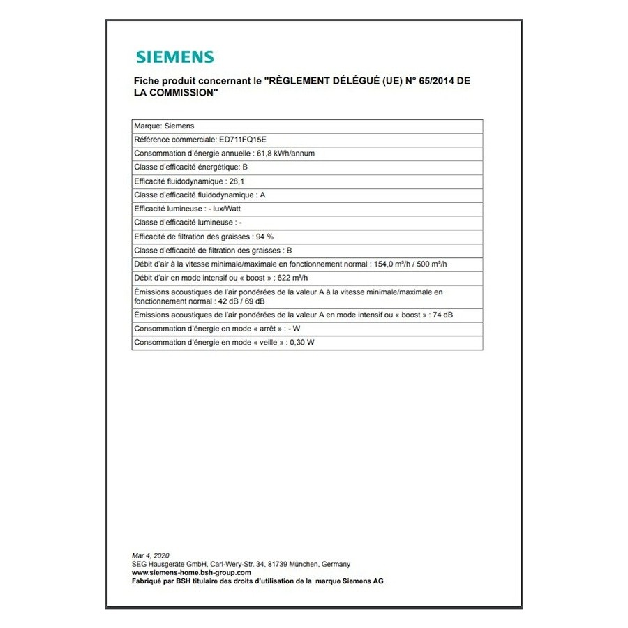 Siemens ED711FQ15E n°4
