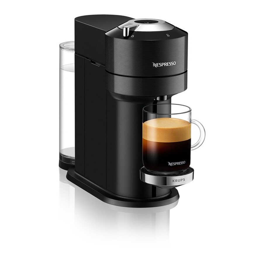 Krups Nespresso Vertuo Next Premium Noire 1,1L Finitions Chromées YY4297FD n°2