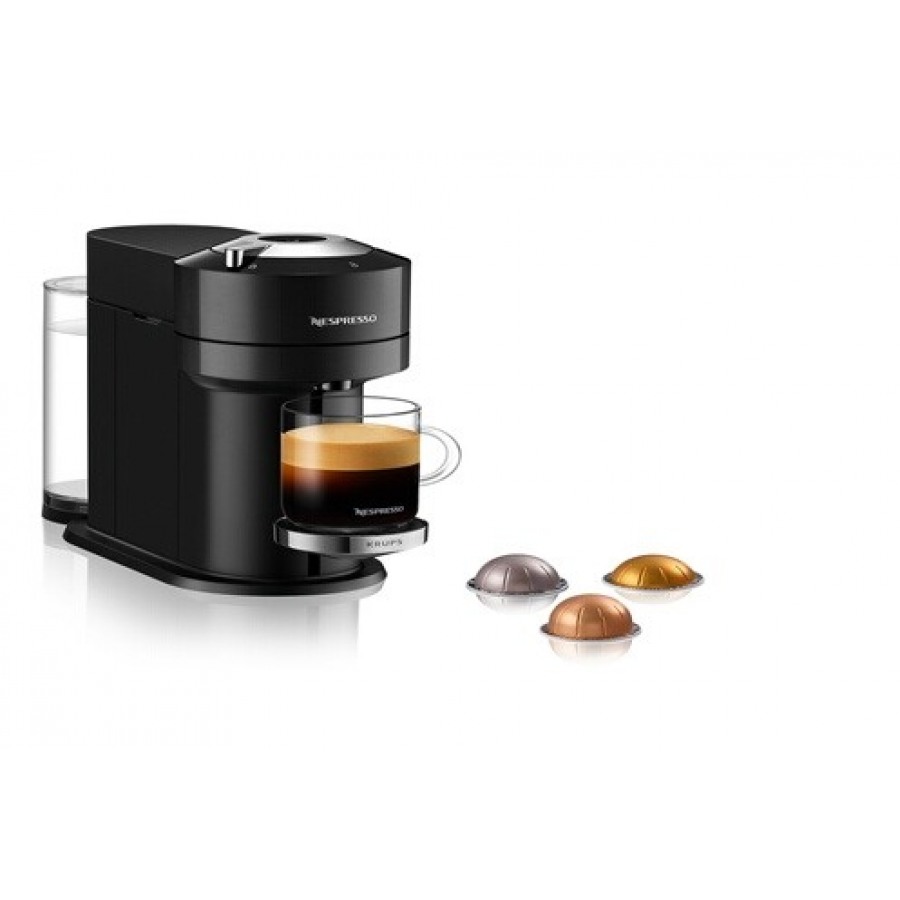 Krups Nespresso Vertuo Next Premium Noire 1,1L Finitions Chromées YY4297FD n°4