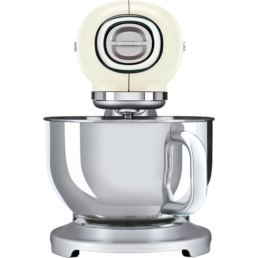 Smeg ROBOT SUR SOCLE AVEC BOL INOX 4,8 LITRES + Kit pâtissier (Fouet, Batteur, Pétrin) n°3