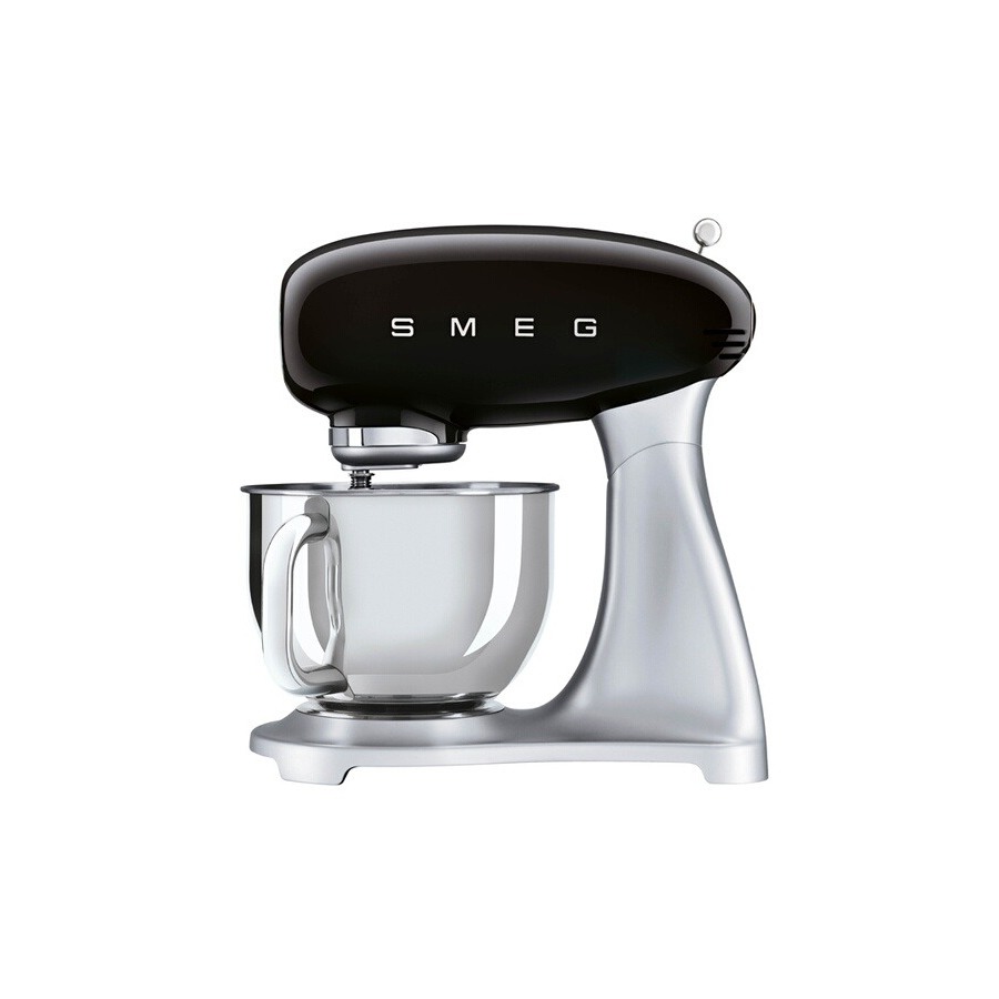 Smeg ROBOT SUR SOCLE AVEC BOL INOX 4,8 LITRES + KIT PÂTISSIER (FOUET, BATTEUR, PETRIN) SMF02BLEU n°2