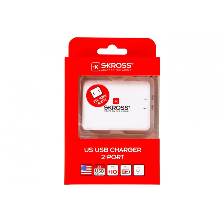 Skross US USB Chargeur 2 Ports n°4