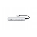 Satechi HUB USB C 7 EN 1 SILVER