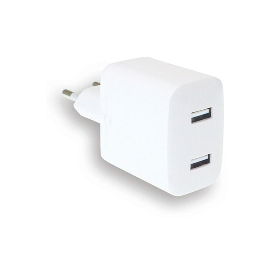 Wefix Chargeur secteur avec 2 ports USB-A Blanc n°1