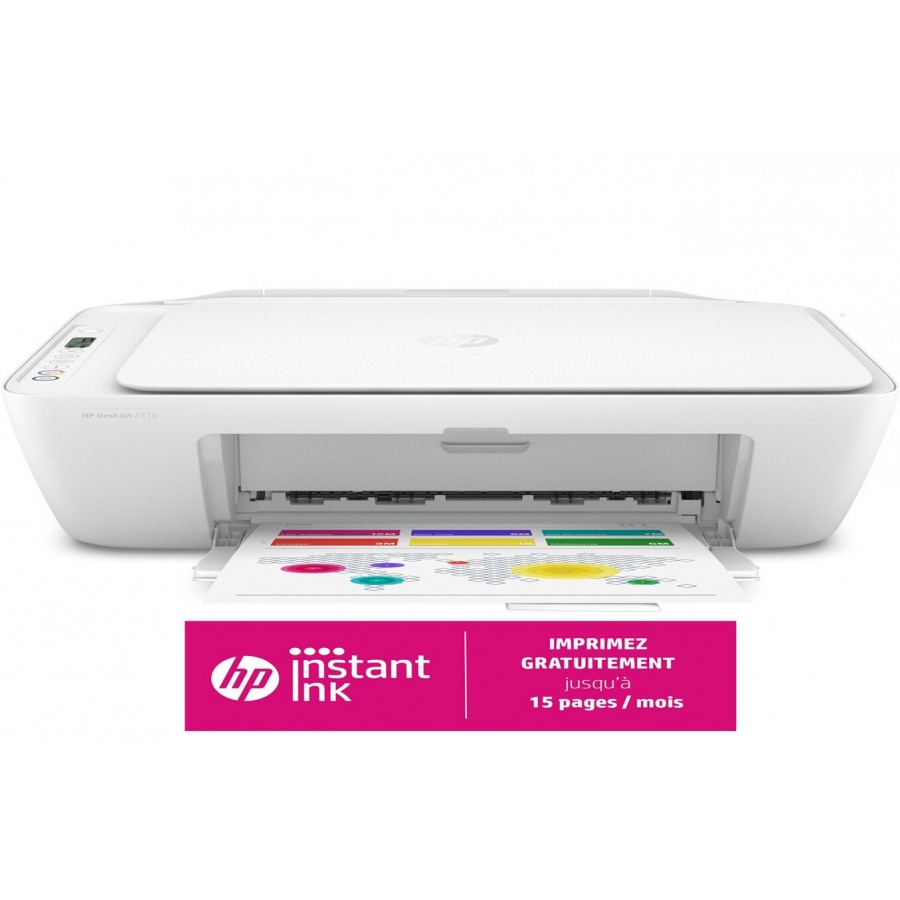Hp Imprimante tout-en-un HP DeskJet 2710 Blanc Eligible à Instant Ink n°2