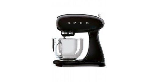 Smeg - Robot Patissier Sur Socle Noir SMF03BLEU - Les Secrets du Chef