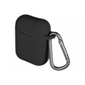 Onearz Mobile Gear Etui en silicone robuste noir pour AirPods 1&2