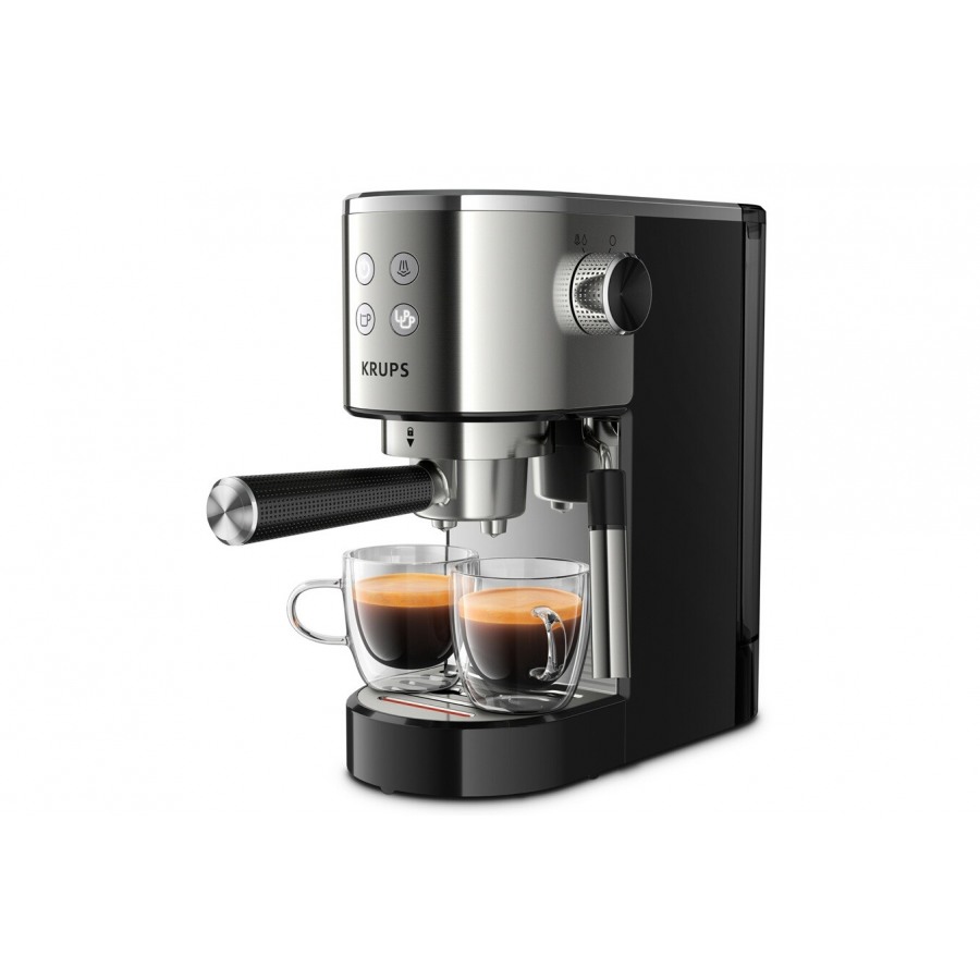 Espresso Krups Virtuoso XP444C10: Thermoblock - 1 Litro