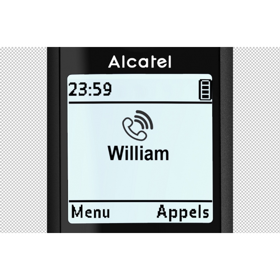 Alcatel Tél sans fil DECT avec répondeur n°8