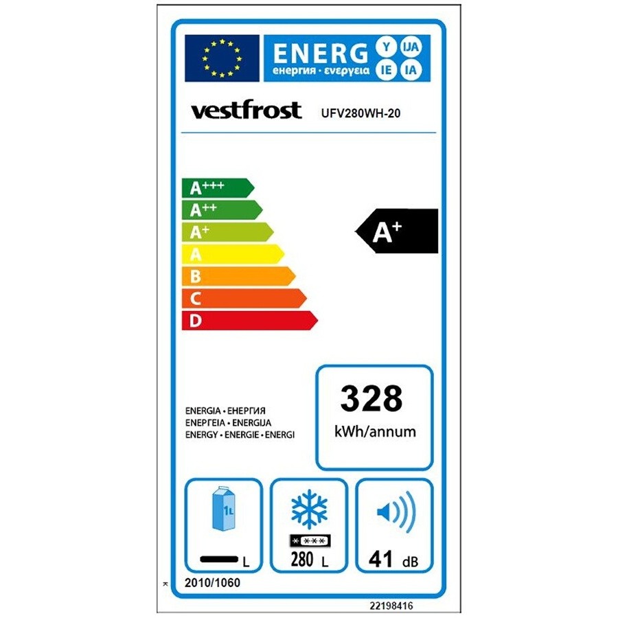 Vestfrost UFV280WH-20 n°2