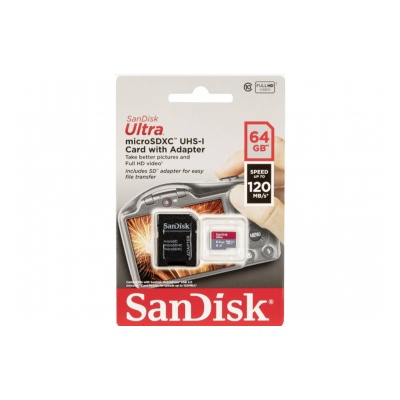 Sandisk Micro SDX ULTRA A1 64GB