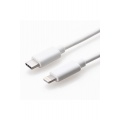 Urban Factory Câble USB-C vers Lighting MFI BLANC 80CM
