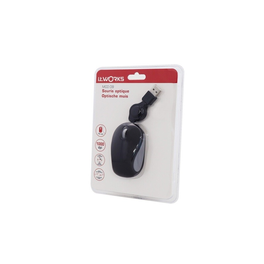 Itworks SOURIS FILAIRE RETRACTABLE MCO02 n°3