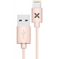 Wefix Câble Lightning 1M rose