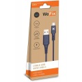 Wefix Câble USB-C 1M BL