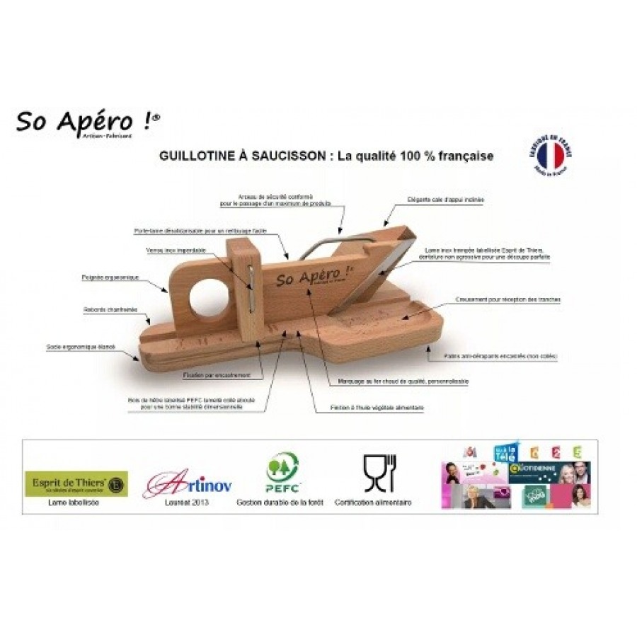 So Apero GUILLOTINE A SAUCISSON n°3