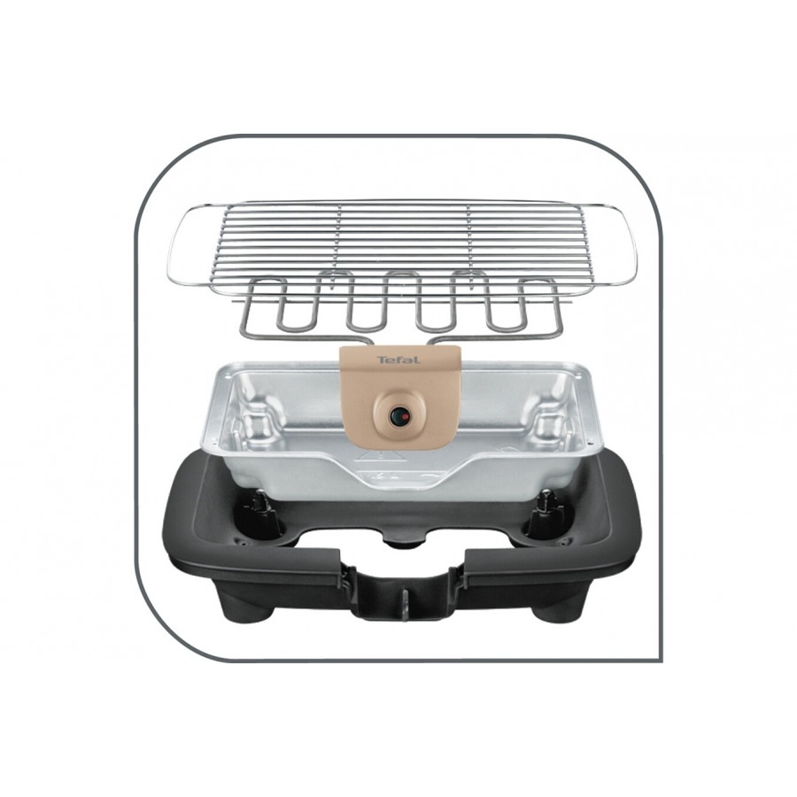Tefal EASYGRILL POWER TABLE TAUPE BG90C814 n°4
