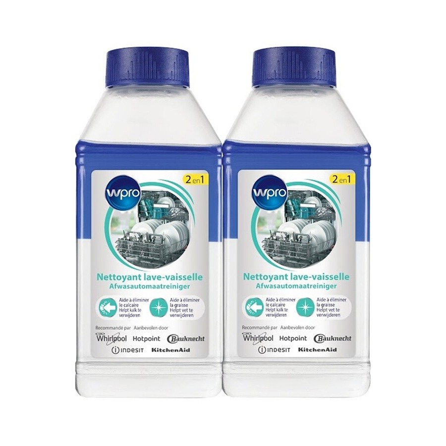 Wpro LOT DE 2 NETTOYANTS LAVE-VAISSELLE