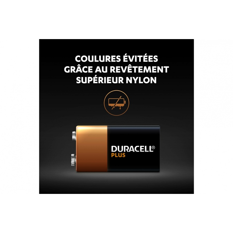Duracell Pile alcaline Duracell Plus, 9V 6LR61 n°5