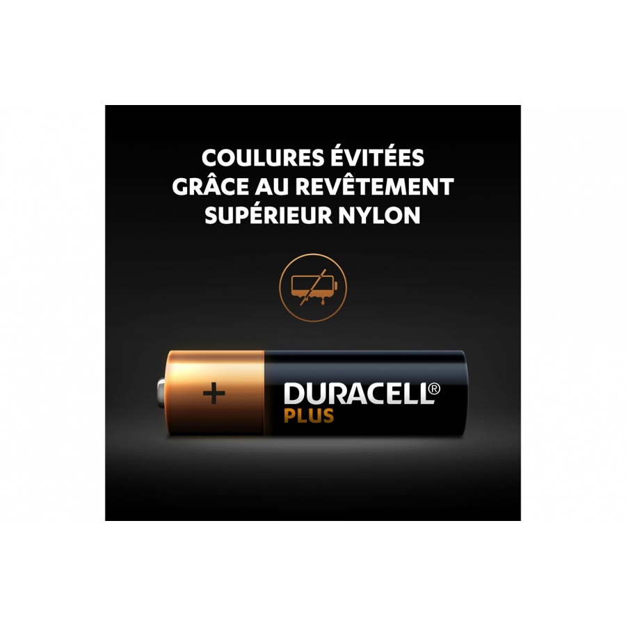 Duracell Pack de 12 piles alcalines AAA Duracell Plus, 1.5V LR03 Offre Spéciale n°5