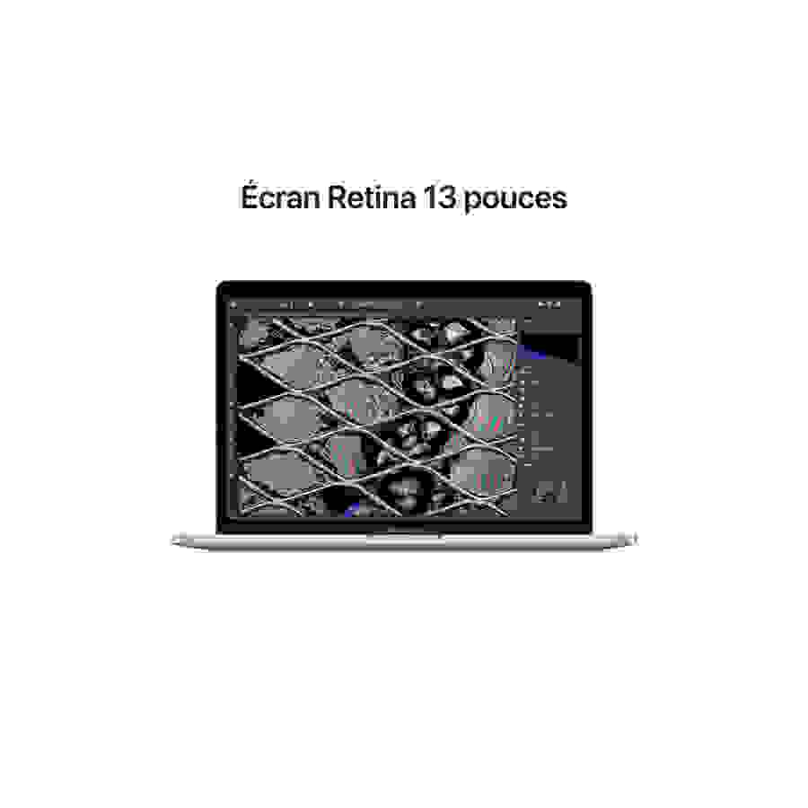Apple MacBook Pro 13" 256Go SSD 8Go RAM Puce M2 CPU 8 cours GPU 10 cours Argent Nouveau n°4