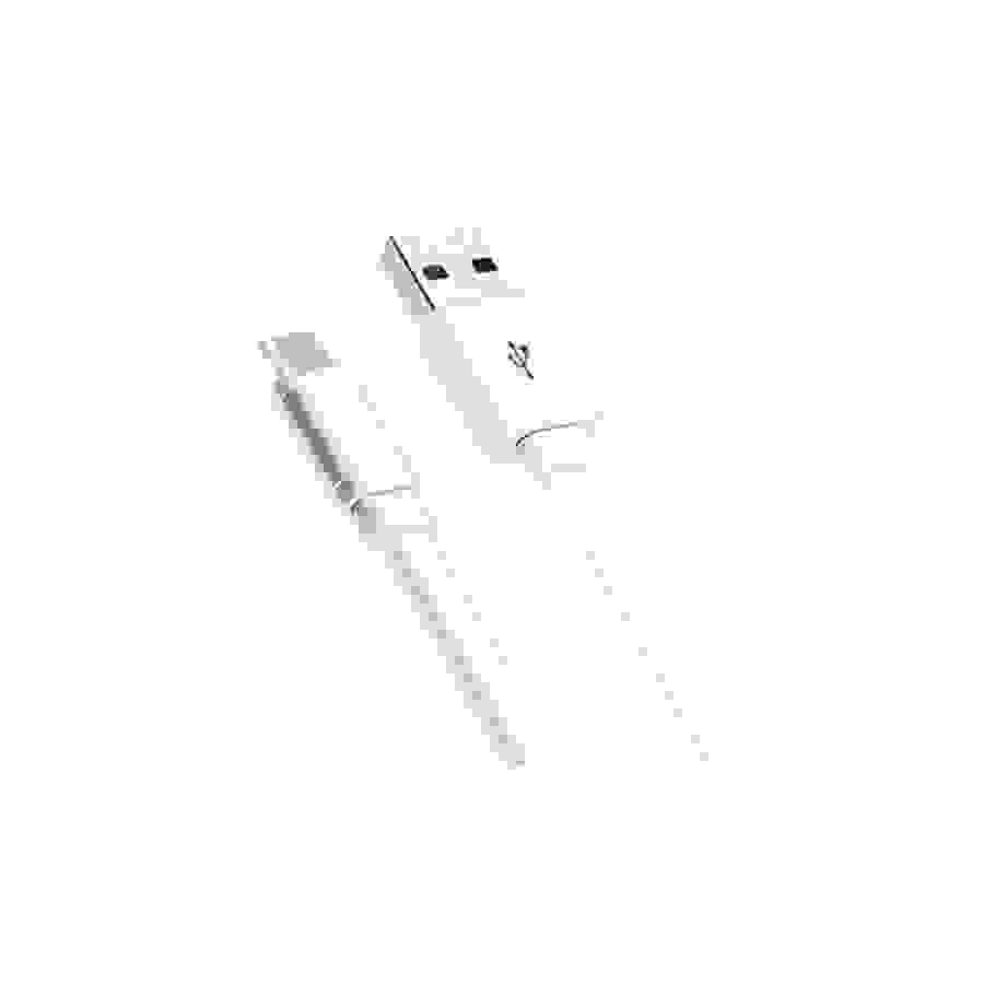Wefix Câble plat USB-C 1M Blanc